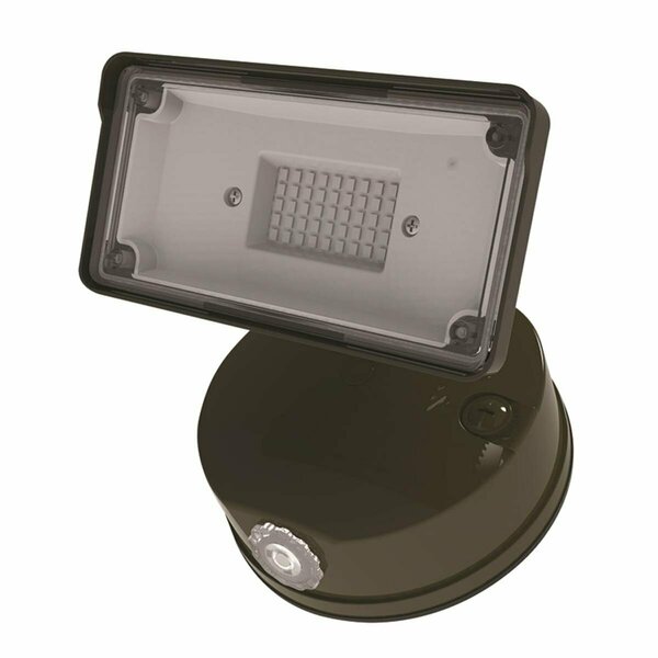 Halo Switch Hardwired LED Bronze Floodlight 3003011